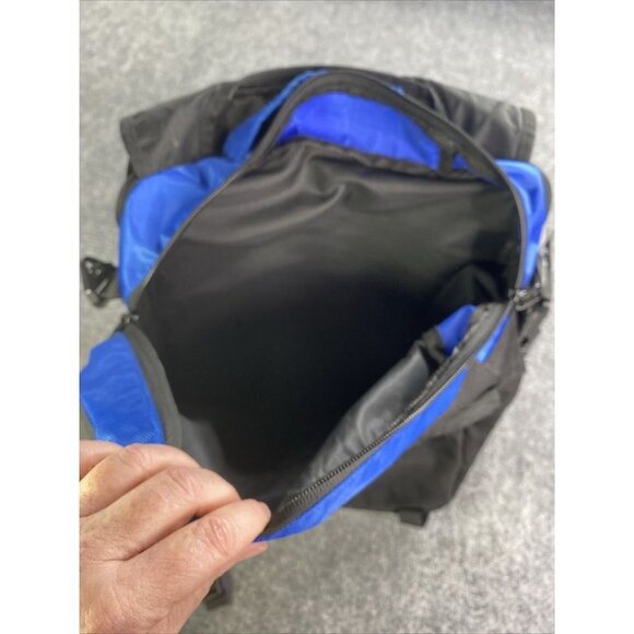 Puma US Air Force Laptop Computer Soft Side Padded Case Shoulder Strap Black Blu - Picture 5 of 16